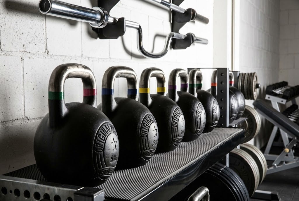 Competition Kettlebells im Gym