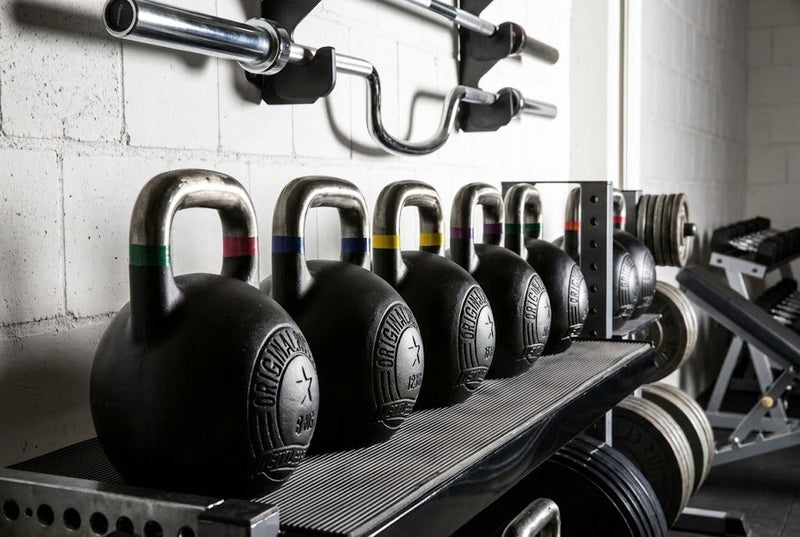 Competition Kettlebells im Gym