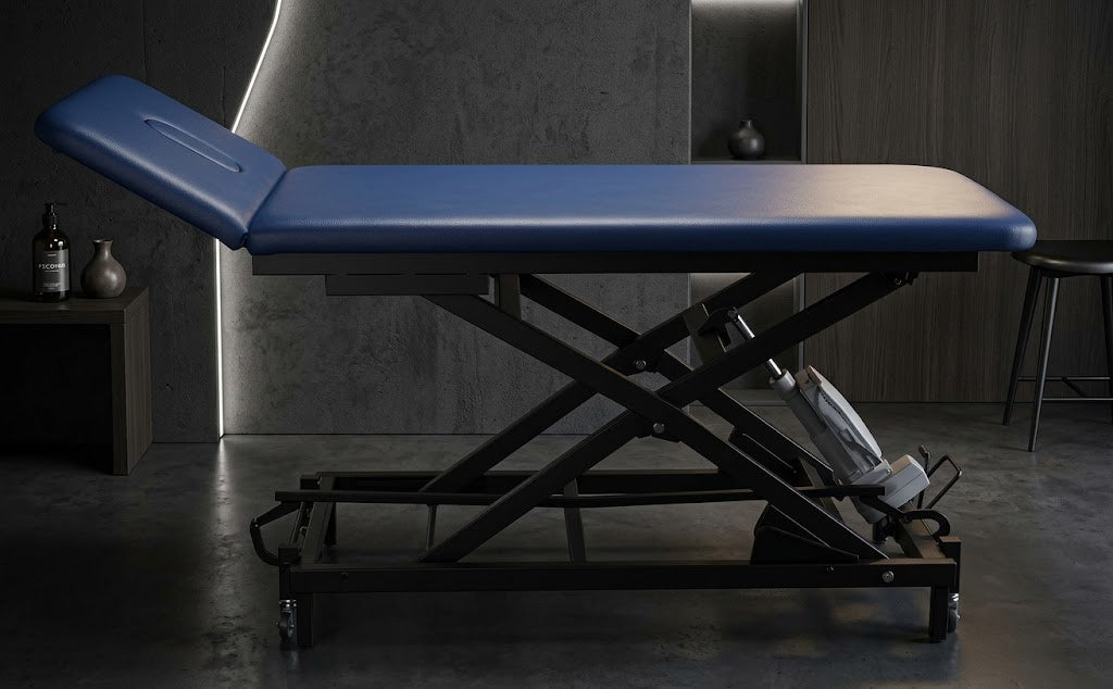 Therapieliege in schwarz
