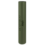 AIREX® Yogamatte Heartbeat 183 x 61 cm Farbe: Olive zusammengerollt