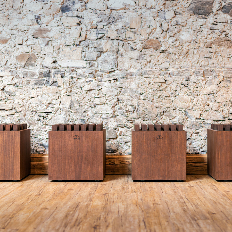 NOHrD HedgeHock – Ergonomic Stool in 6 Wood Types