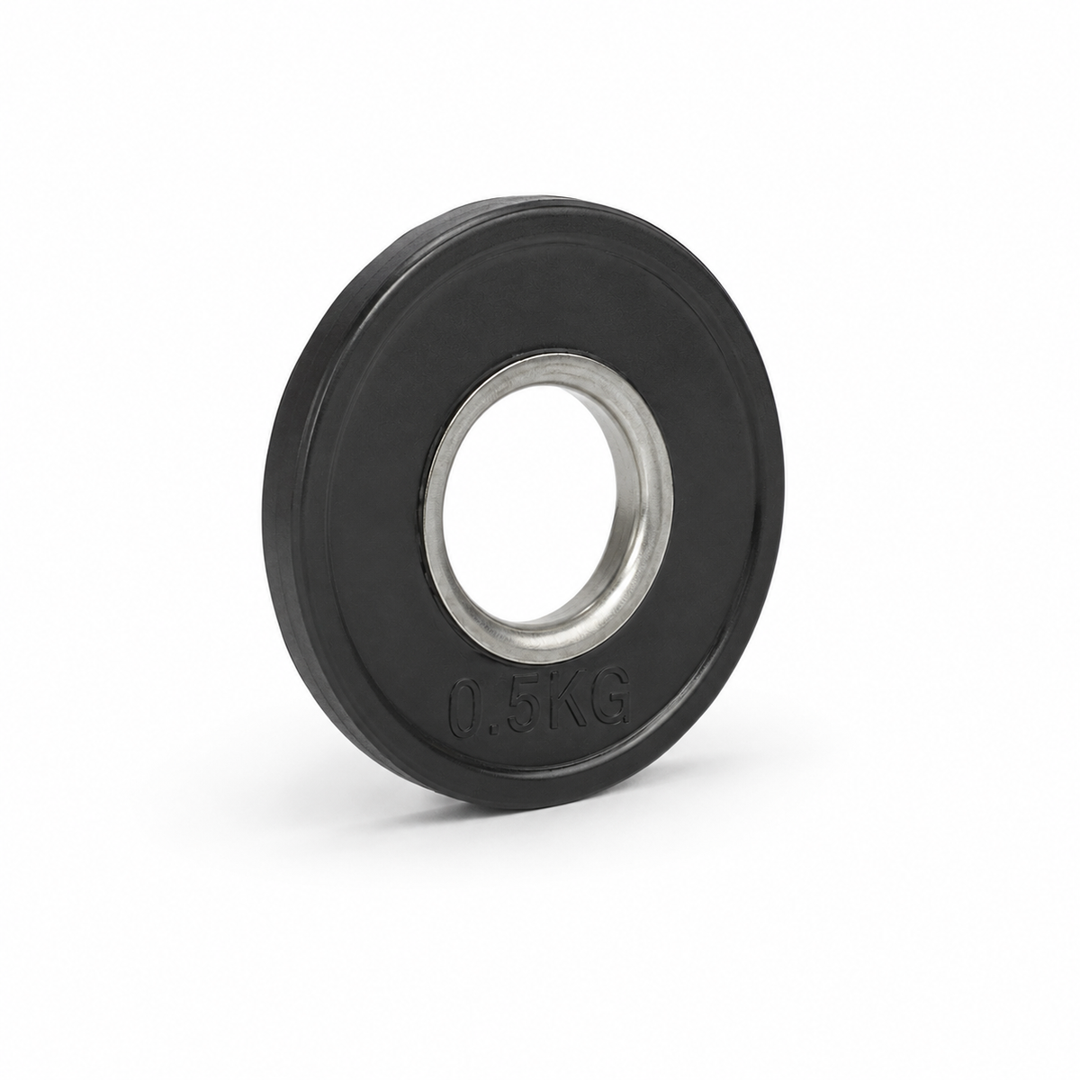 Hantelscheiben Gummi Gripper 50 mm 0,5 kg