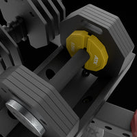 ATX® Verstellbare Kurzhanteln - Octa Dumbbells - 2 x 24 kg Zusatzgewichte