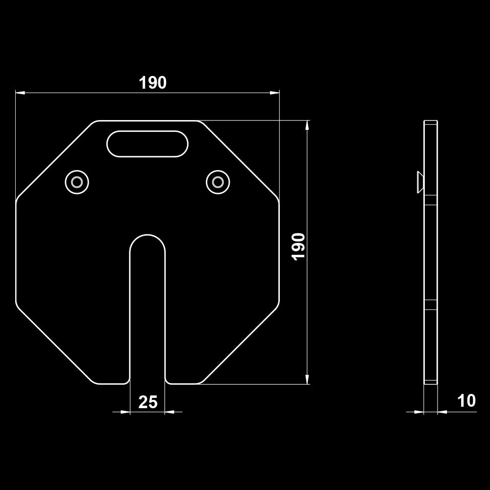ATX® Octa Weight Plates 2 x 2 kg