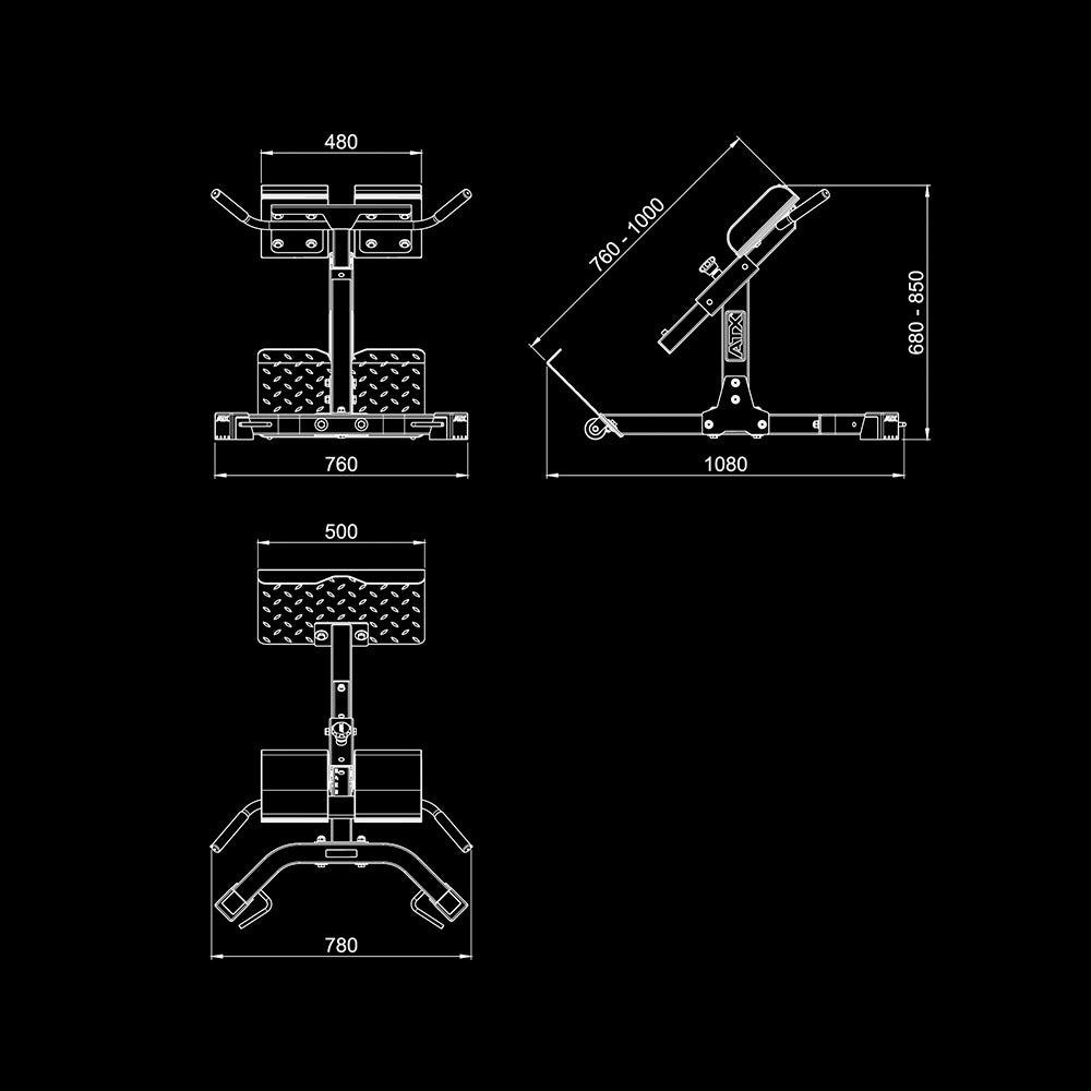 ATX® Hyperextension - Back Trainer