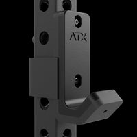ATX® Half Rack 510 mit Latzugstation - 100 kg Steckgewichte - Höhe 195 cm J-Hooks