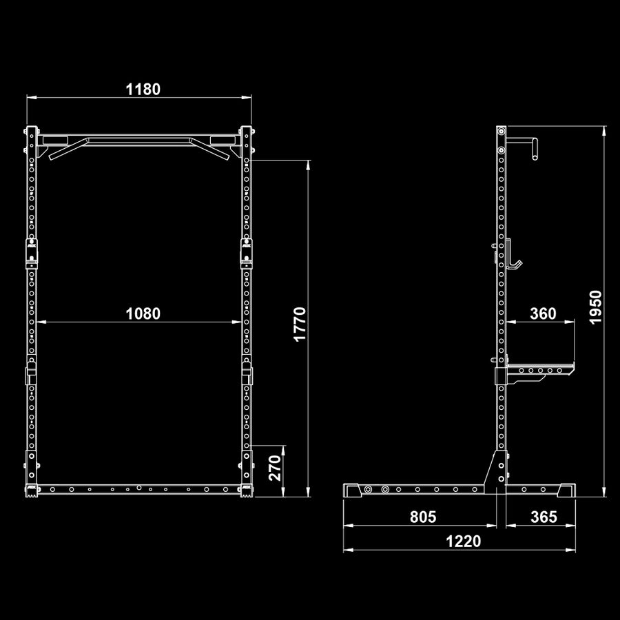 ATX® Half Rack 510 