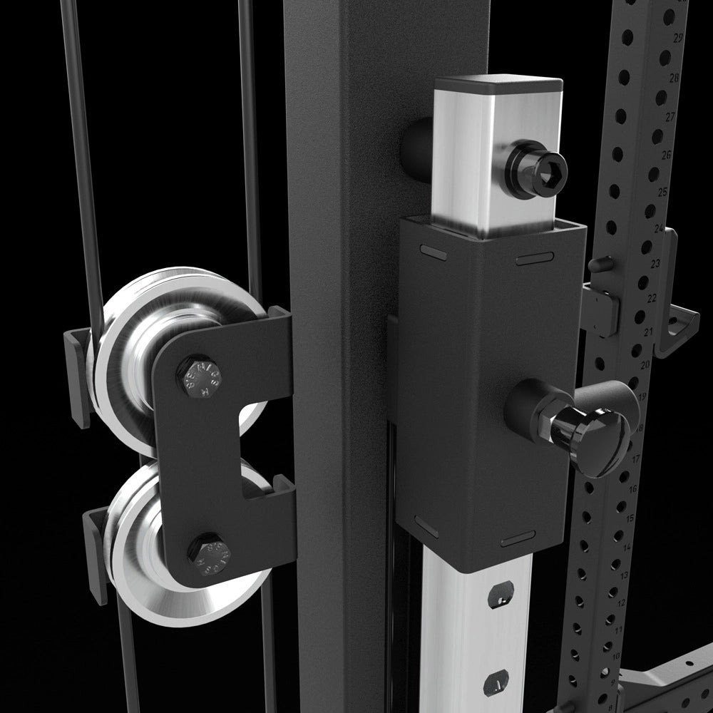 ATX® Half Rack 780 mit Latzug - Steckgewichte Aluminium-Seilrollen