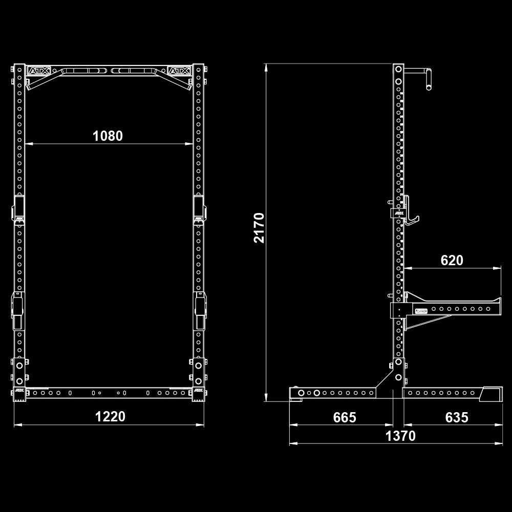 ATX® Half Rack 780 