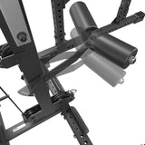 ATX® Power Rack PRX-780 mit Latzug - Hantelscheibenaufnahme Beinpolster