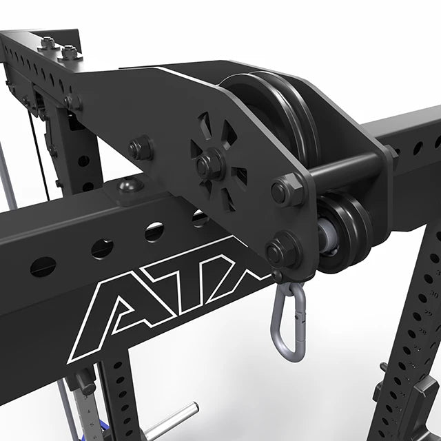 ATX® Power Rack PRX-780 mit Latzug - Hantelscheibenaufnahme Seilrollen