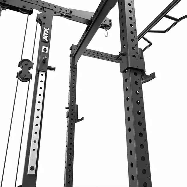 ATX® Power Rack PRX-780 mit Latzug - Hantelscheibenaufnahme Anbau