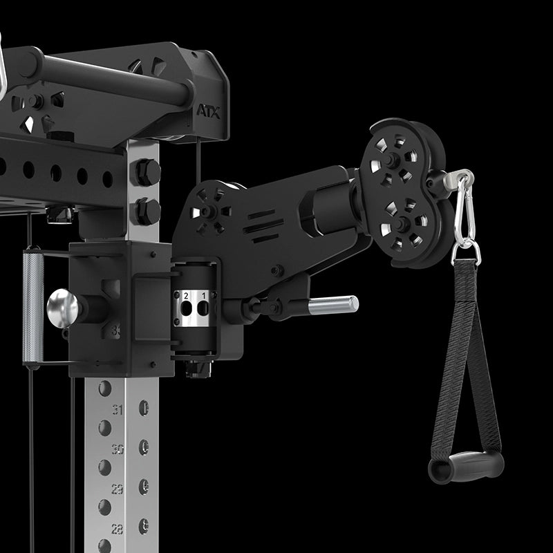 ATX® Multi Pull Half Rack with 2 x 110 kg weights 