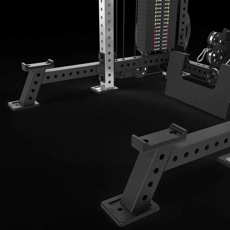 ATX® Multi Pull Half Rack with 2 x 110 kg weights 