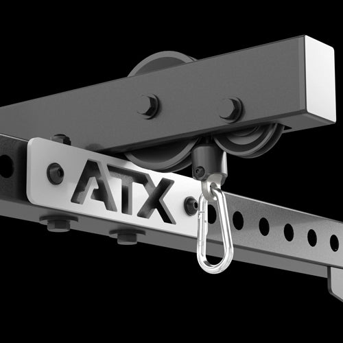 ATX® Power Rack 640/660 mit Latzug 115 kg Steckgewichte Details