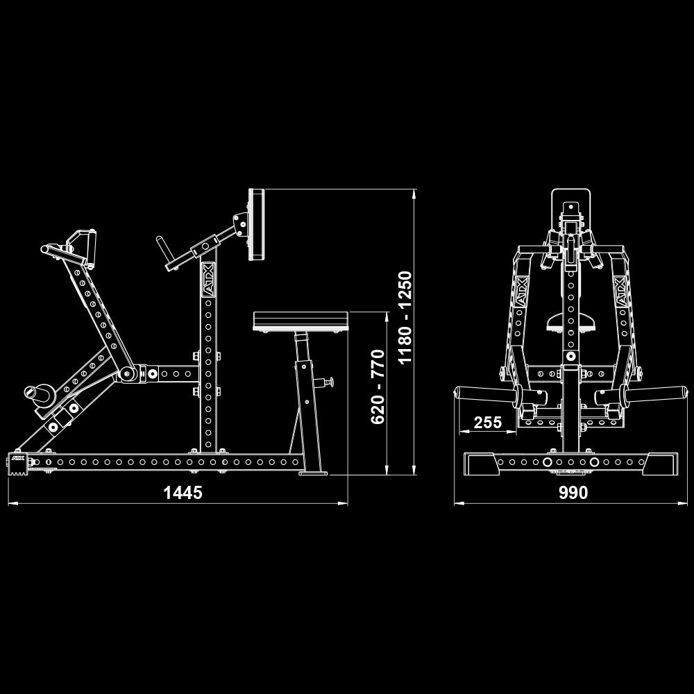 ATX® Back - Rowing Machine - Back-Contractor