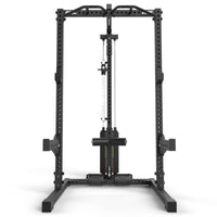 ATX® Half Rack 780 mit Latzug - Steckgewichte Frontansicht