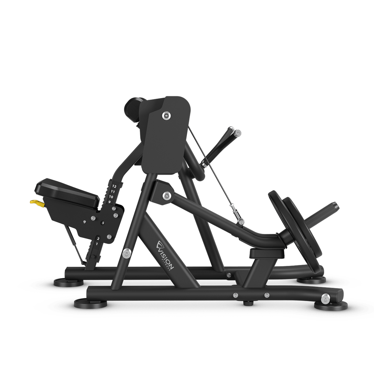 Bizeps Curl Maschine – Vision Fitness Keystone von der Seite