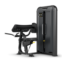 Bizeps-Curl-Maschine – Vision Fitness Keystone schräg von vorne