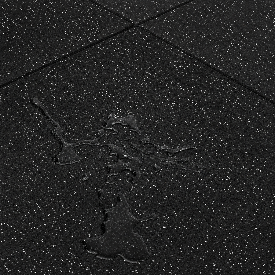 Bodenschutzmatte Stardust 5% EPDM Overlayer 1000 x 1000 x 15 & 20 mm