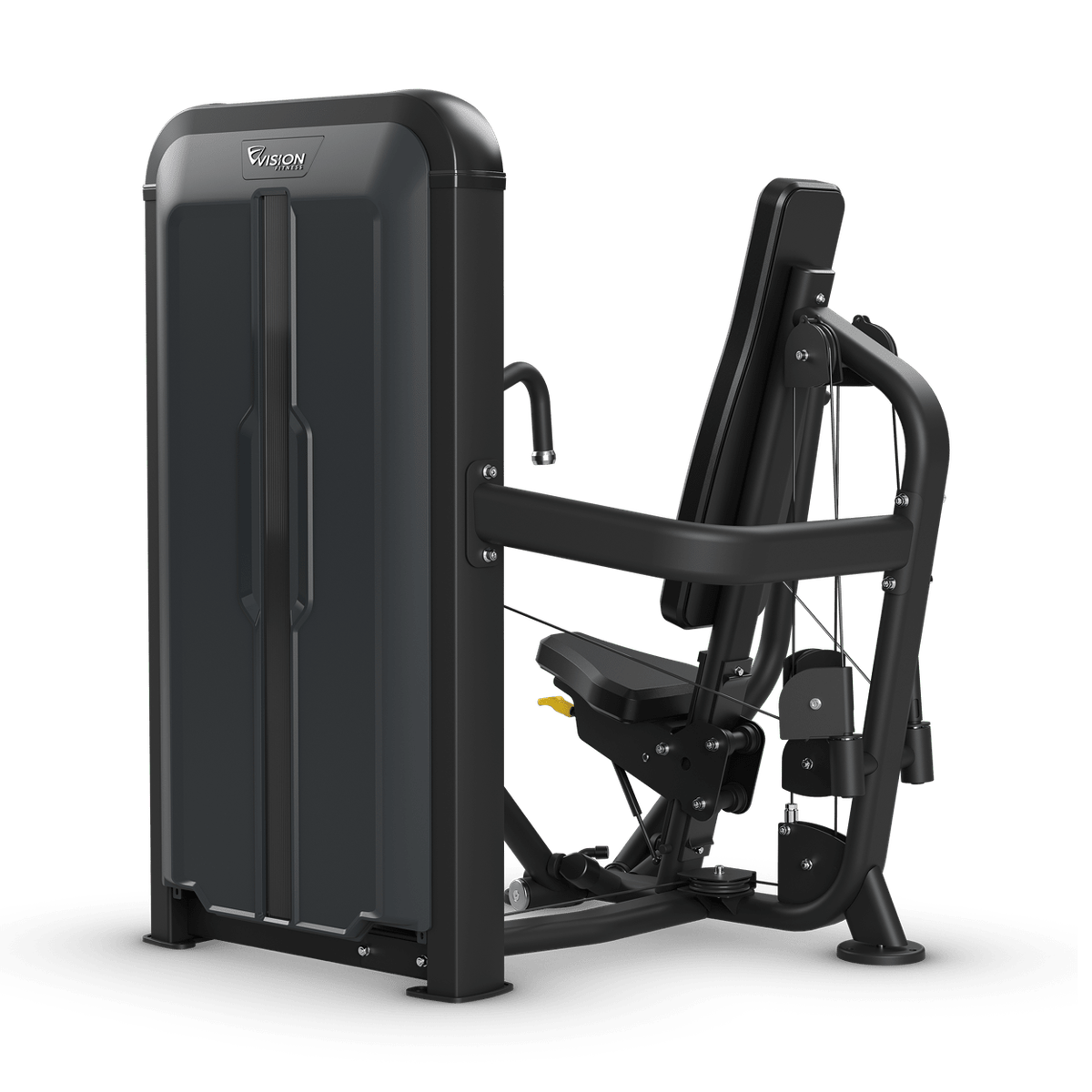 Brustpresse  - Vision Fitness Keystone seitliche Ansicht