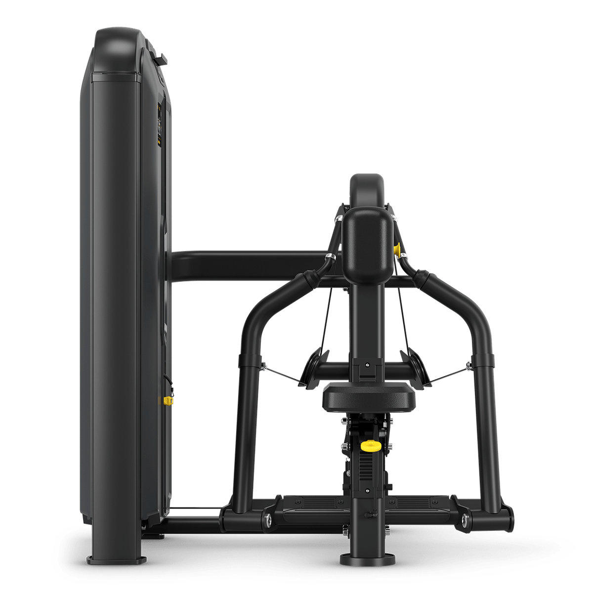 Rudermaschine sitzend – Vision Fitness Keystone Frontansicht