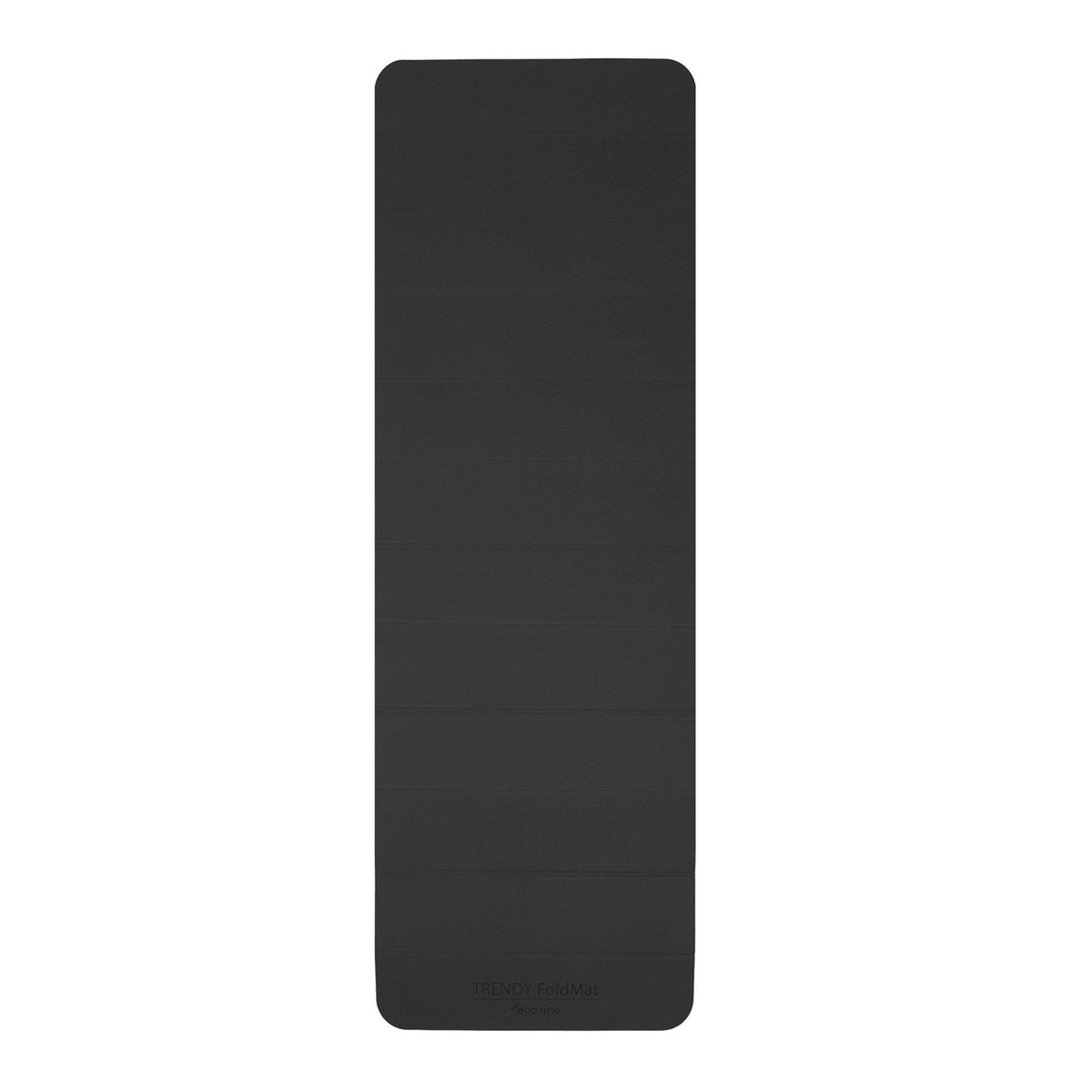 Gymnastikmatte faltbar 180 x 60 x 0,6 cm mit Tragegurt anthrazit