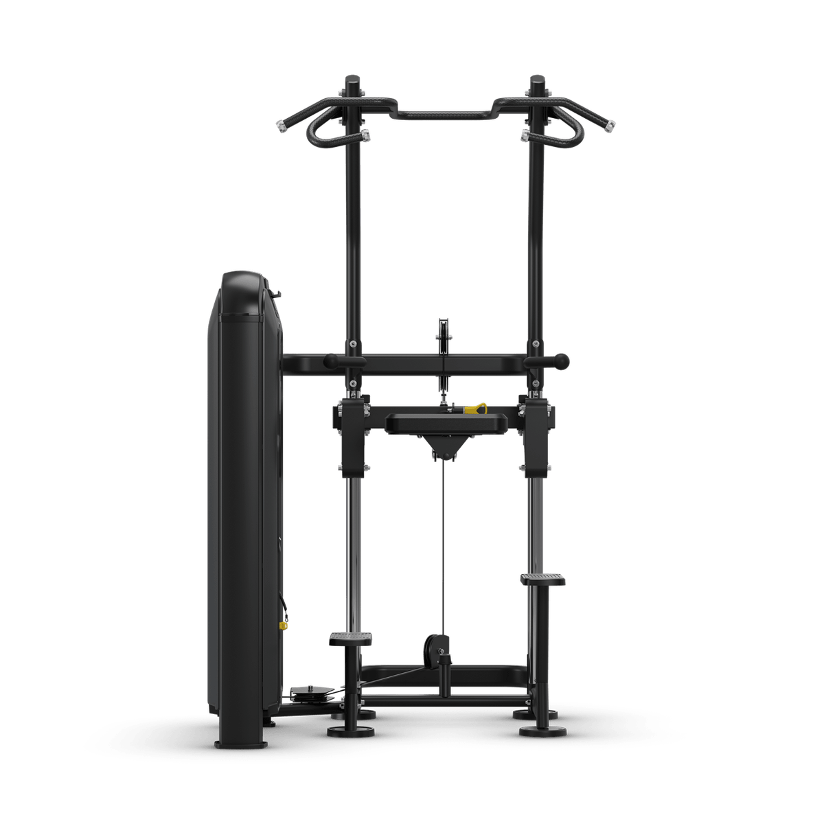 Klimmzug- und Dipmaschine - Vision Fitness Keystone Frontansicht