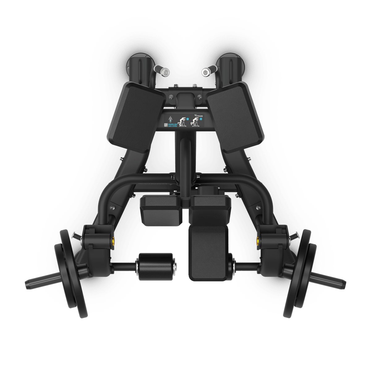Kniender Beinbeuger – Vision Fitness Keystone PL von oben