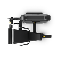 Beinstrecker Maschine - Vision Fitness Keystone von oben