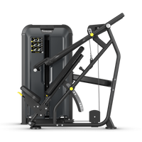 Brust- und Schulterpresse - Vision Fitness Keystone seitlich