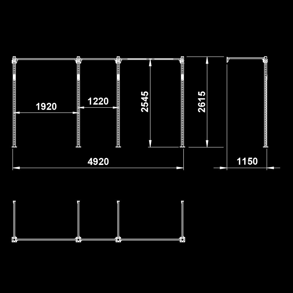 ATX® Functional WALL RIG 700 - BASIC 3