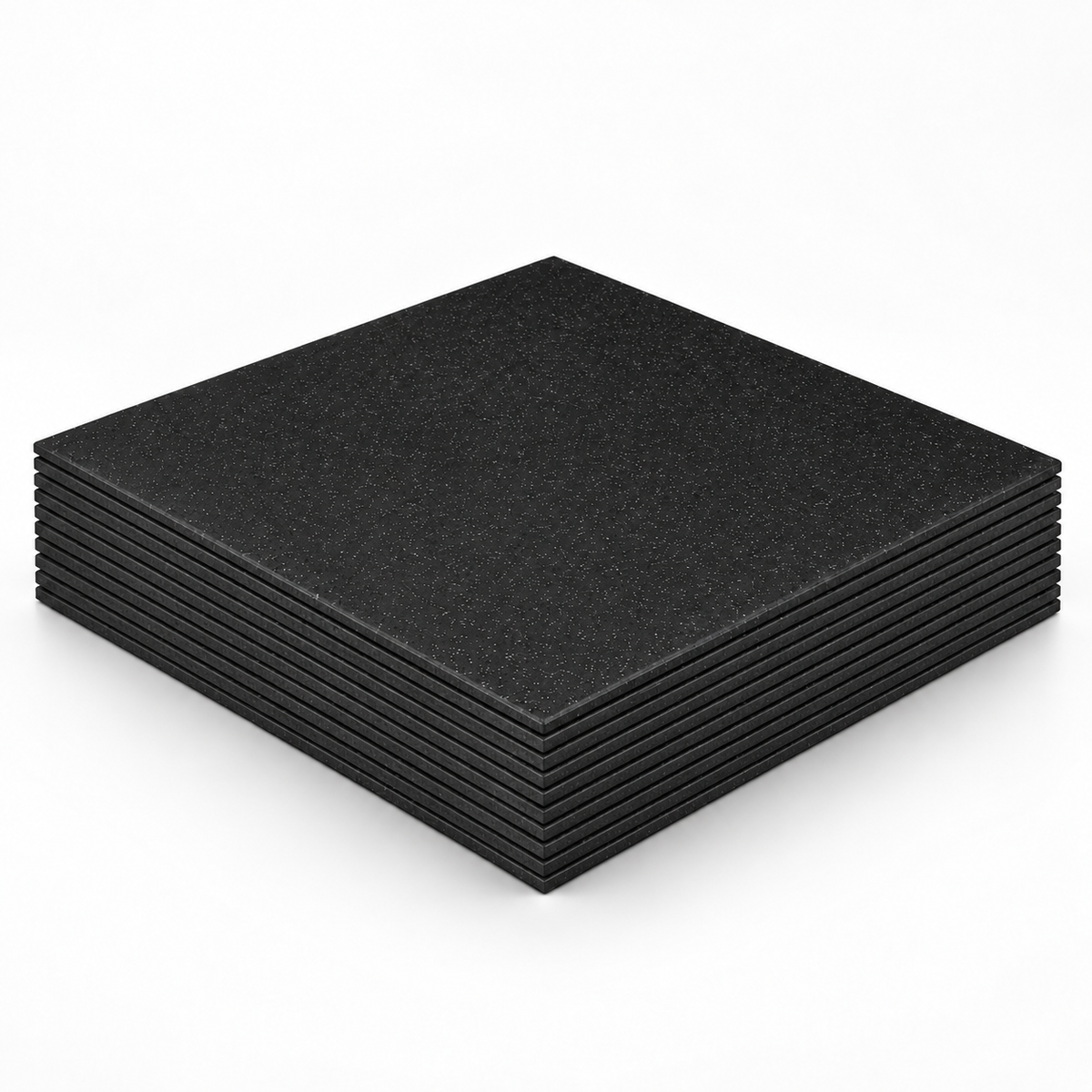 Set 10 Stück - Bodenschutzmatte Stardust 5% EPDM Overlayer 1000 x 1000