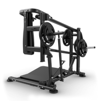 Hack Squat Maschine - Vision Fitness Keystone PL von der Seite