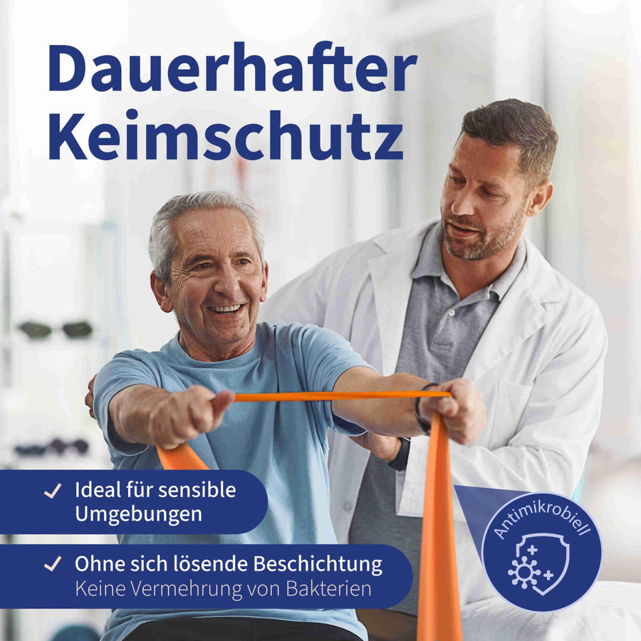 Widerstandsbänder Medical – in 7 Stärken