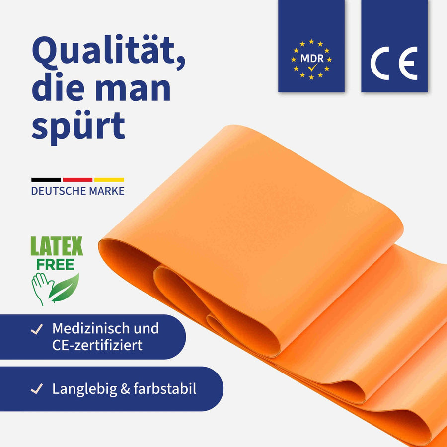 Widerstandsbänder Medical – in 7 Stärken