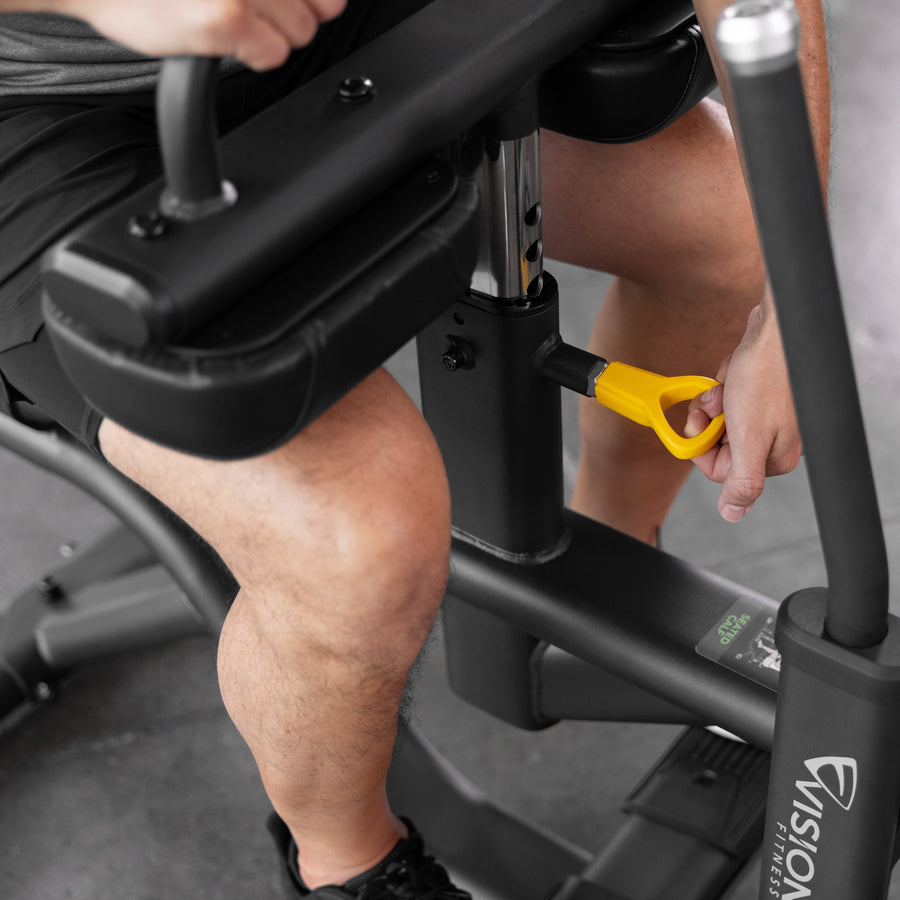 Wadenmaschine sitzend Plate Load - Vision Fitness