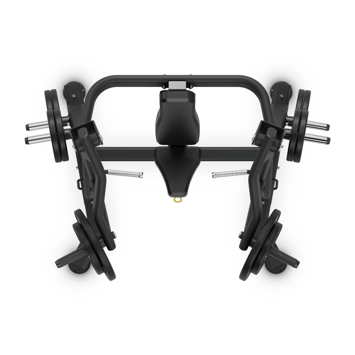 Vertikale Brustpresse – Vision Fitness Keystone von oben