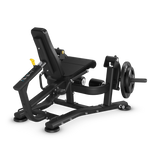 Beinstrecker Maschine – Vision Fitness Keystone Plate Load schräg hinten