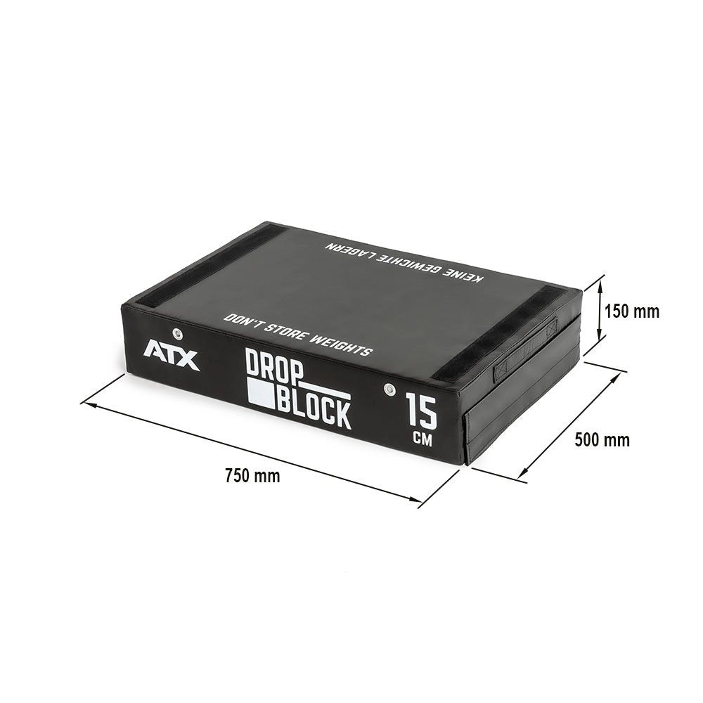 ATX® Soft Drop Blocks Height 15 cm – Pair