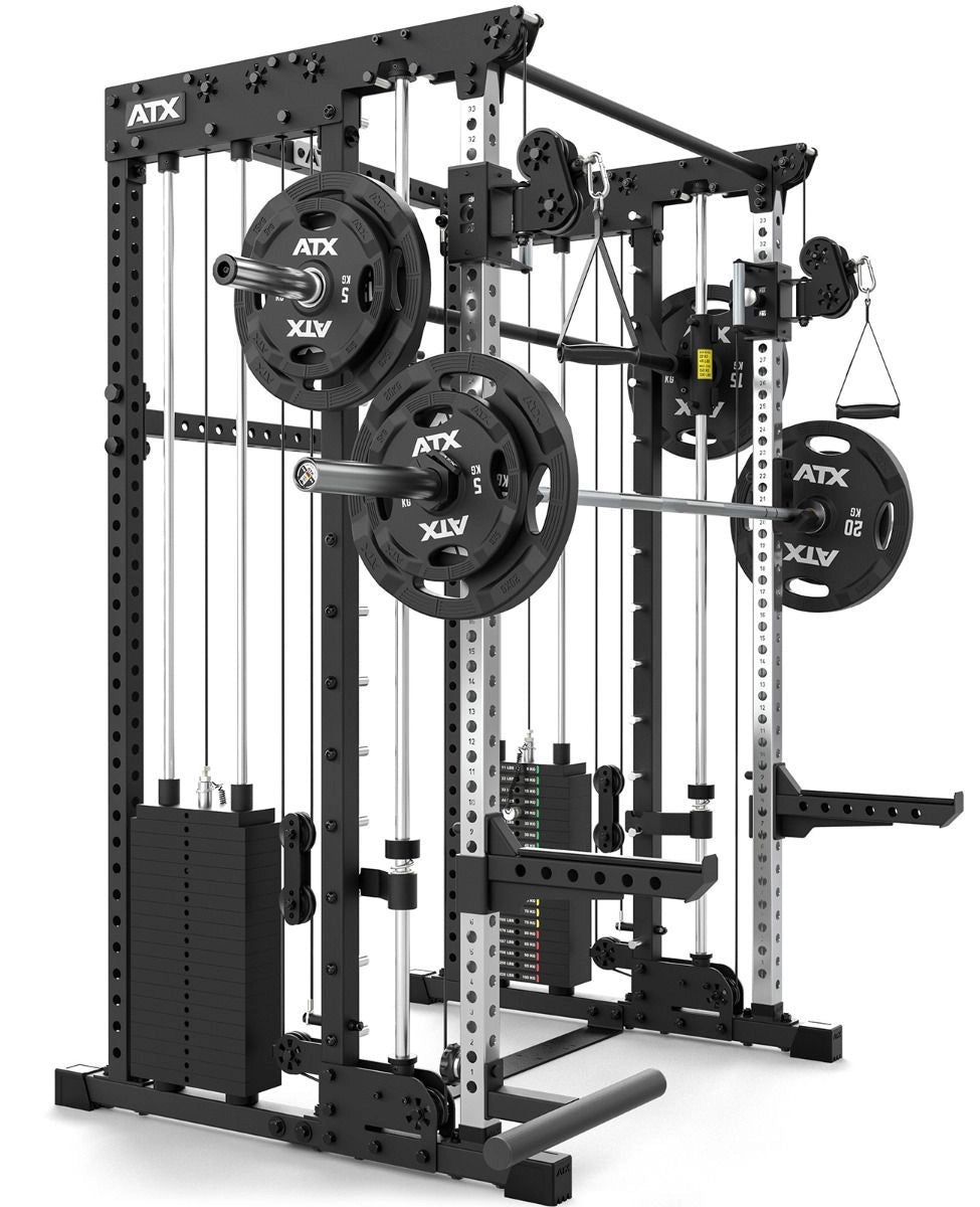 ATX® Multi Smith Rack - Höhe 195 cm - 2 × 100 kg von der Seite