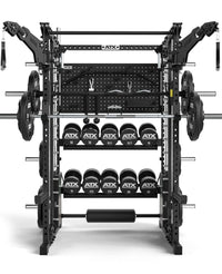 ATX® Kraftstation - Power Station XTM - Höhe 195 cm frontal mit Zubehör