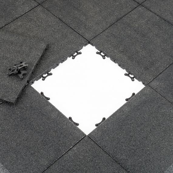 Complete floor protection surface - for power racks