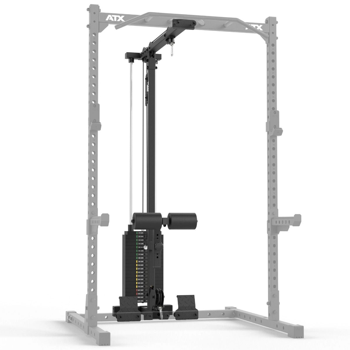 ATX® Latzug-Anbauoption - 100 kg Steckgewichte Beispielbild