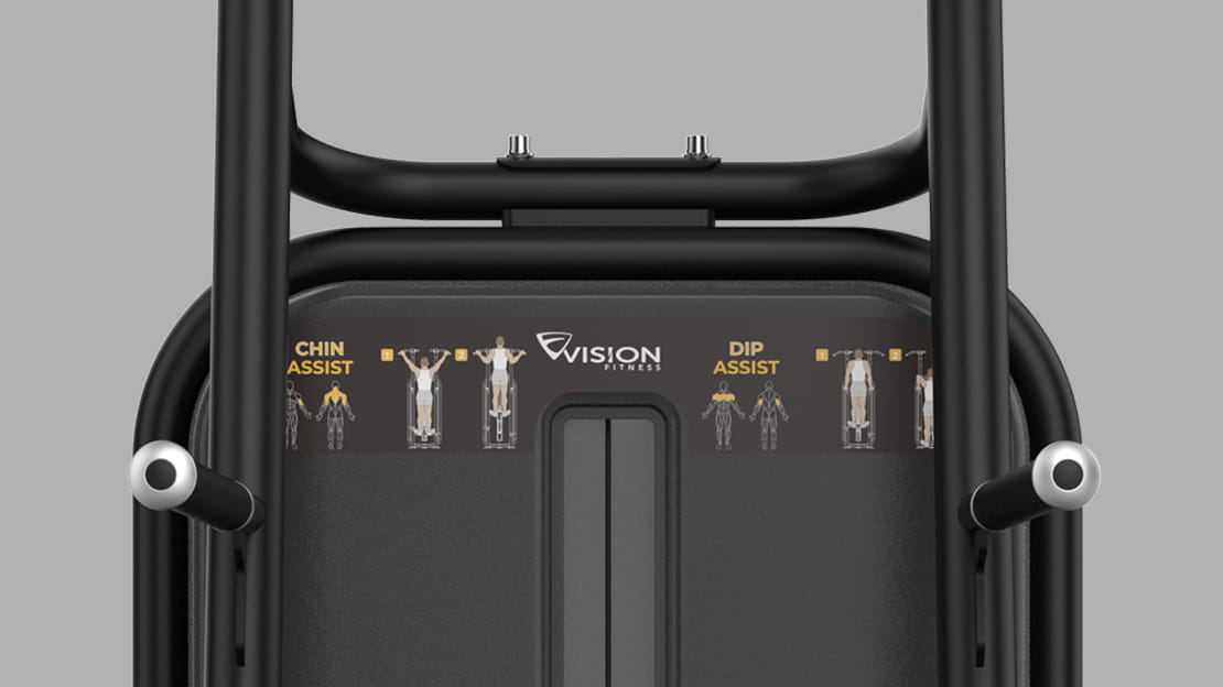 Dip / Klimmzug Maschine Stack Weight - Vision Fitness
