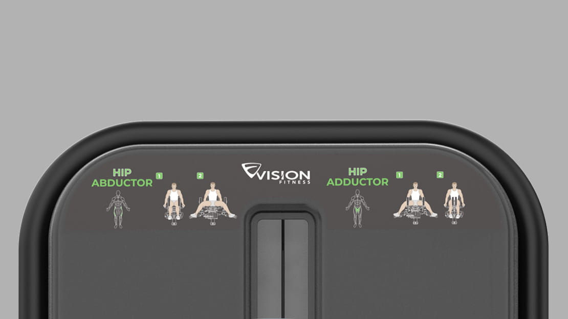 Abductor / Adductor Machine Stack Weight - Vision Fitness