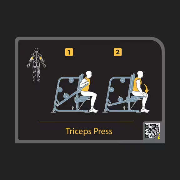 Trizeps Maschine – Vision Fitness Keystone